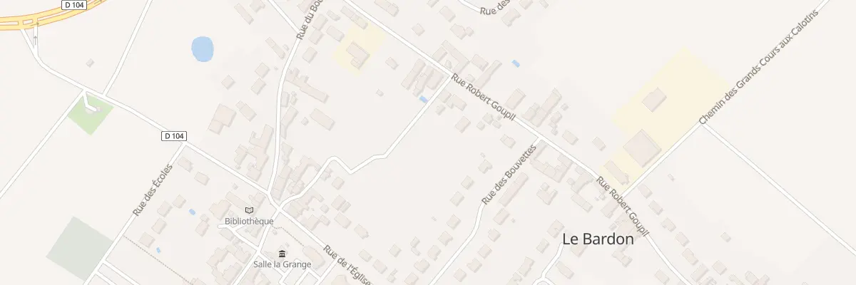 Plan du 127 Rue Robert Goupil au Bardon