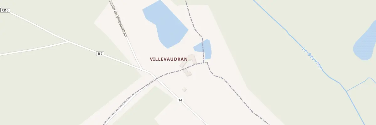 Plan du 73 Villevaudran à Montrieux-en-Sologne