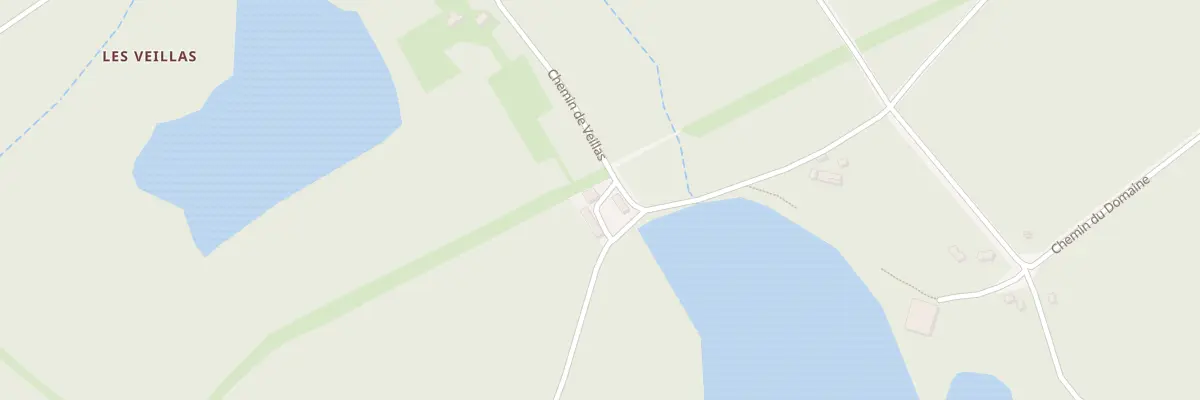 Plan du 230 Les Veillas à Dhuizon