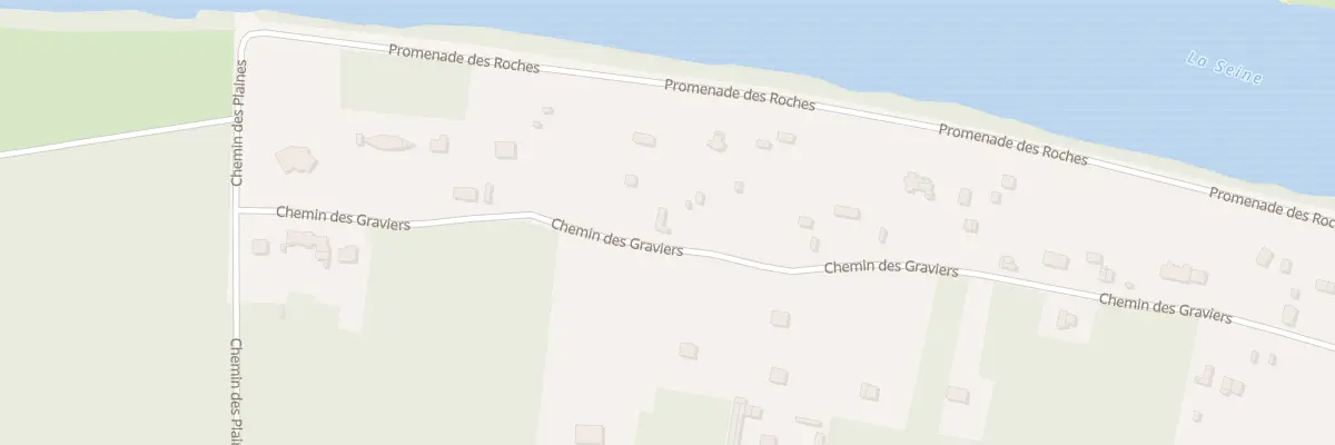 Plan du 74 Che des Graviers à Moisson