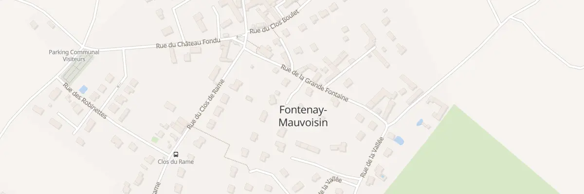 Plan du 2 Clos de la Grande Fontaine à Fontenay-Mauvoisin