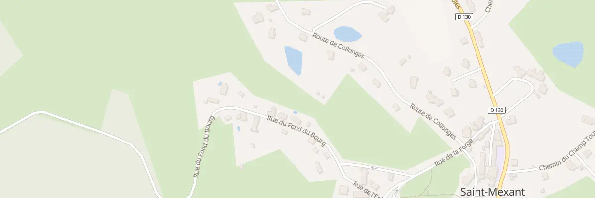 Plan du 4 Rue du Fond Bourg à Saint-Mexant