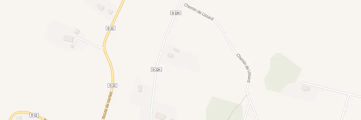 Plan du 43 Rte du Lac à Montpitol