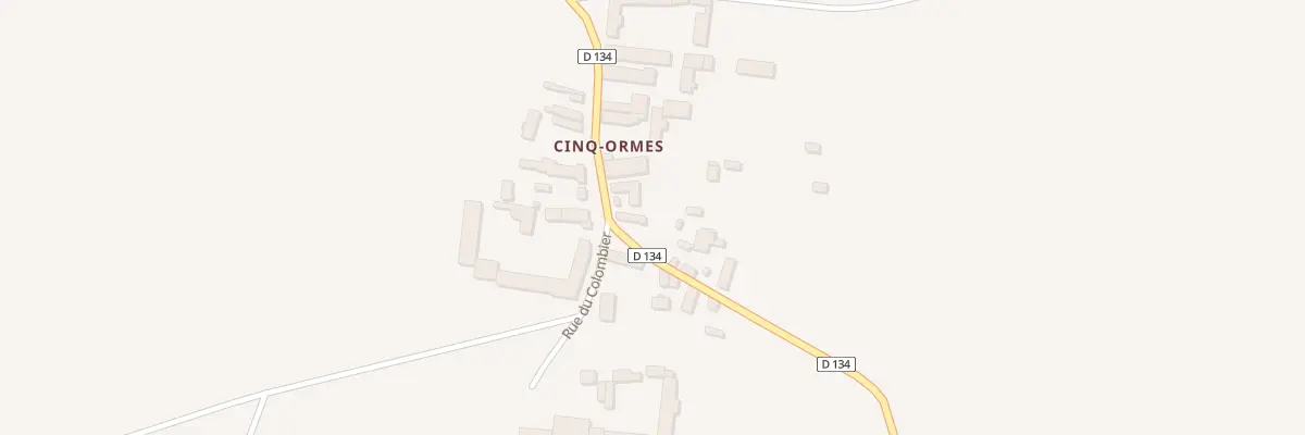 Plan du 17 Rue du Bourg à Houville-la-Branche