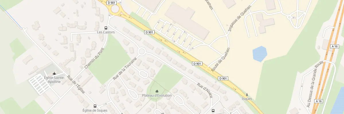 Plan du 23D Rue d’Alsace à Isques