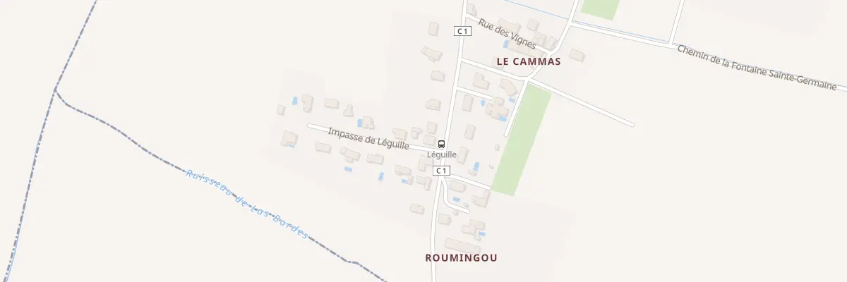 Plan du 20 Imp de Léguille à Vieillevigne