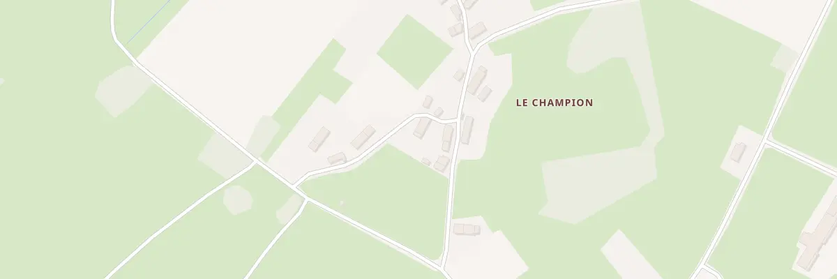 Plan du 26 Le Champion à Maison-Feyne