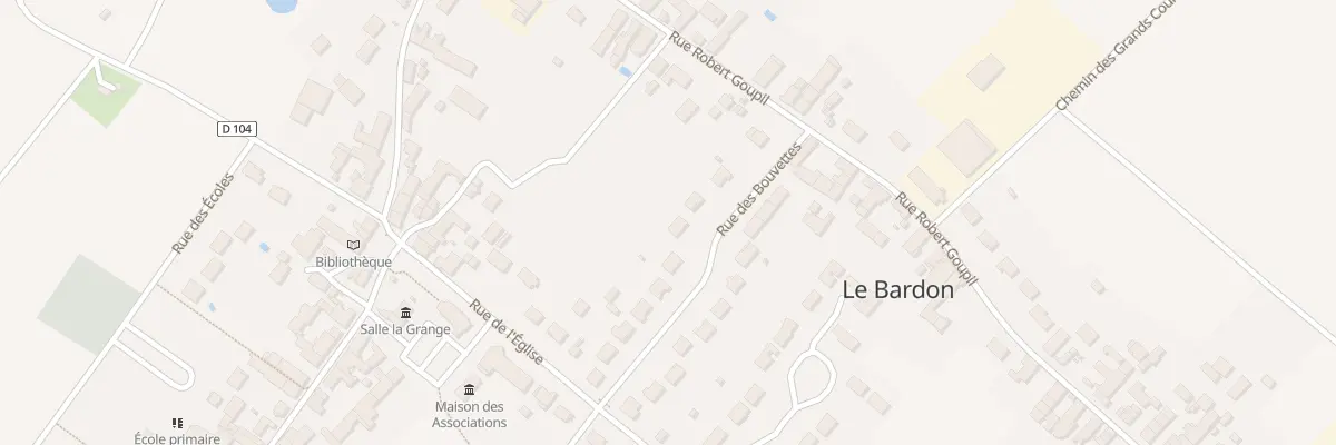 Plan du 6 Rue des Bouvettes au Bardon