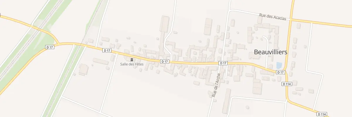 Plan du 27 Rue de Paris à Beauvilliers