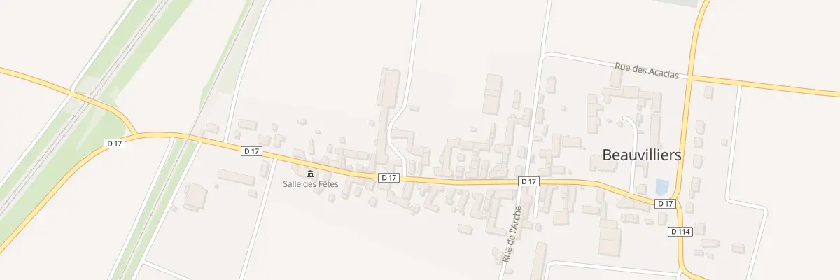Plan du 27B Rue de Paris à Beauvilliers