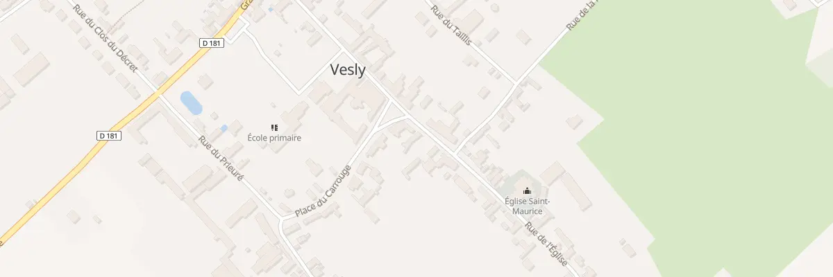 Plan du 31 Vesly à Vesly