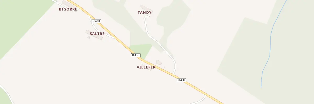 Plan du 125 Sers Lataoulo à Gibel