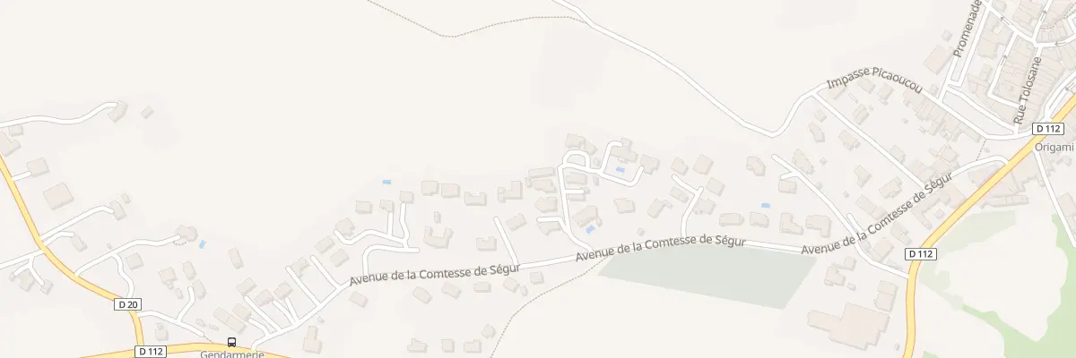 Plan du 34 Av Comtesse de Ségur à Verfeil