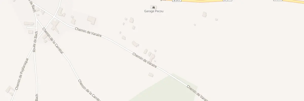 Plan du 5193 Chemin de Varaire à Concots
