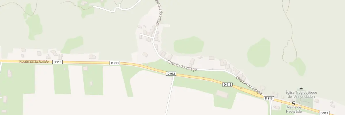 Plan du 16 Che du Village à Haute-Isle