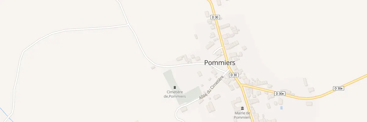 Plan du 3 All du Parc à Pommiers