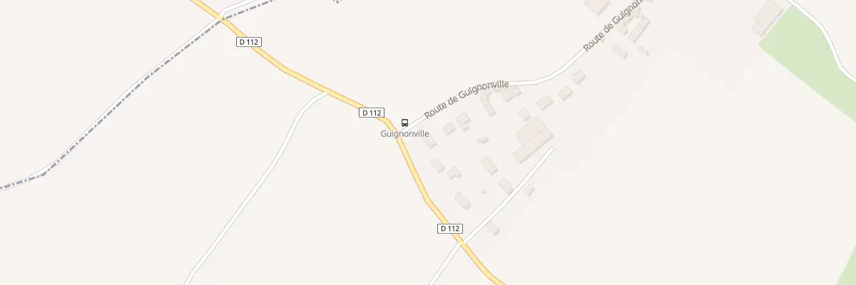 Plan du 2 Rte de Guignonville à Bazainville