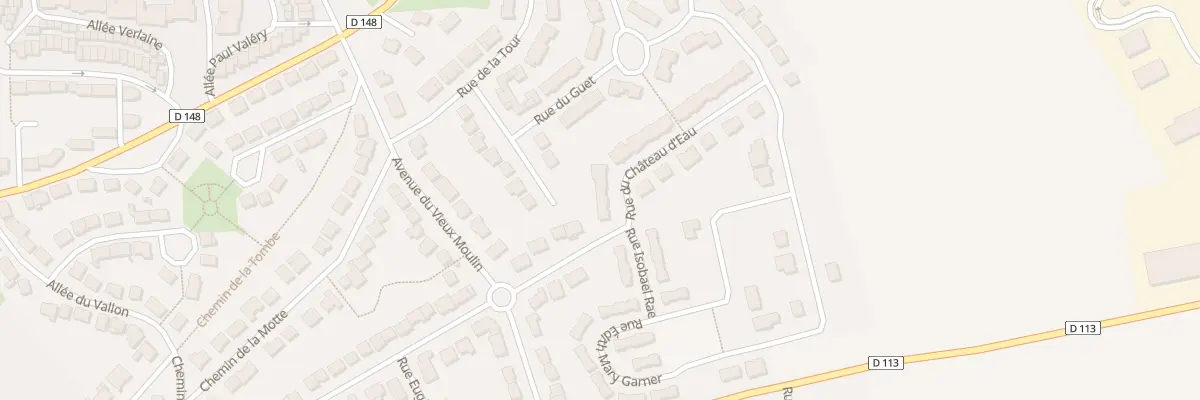 Plan du 44 Rue du Château d’Eau à Étaples