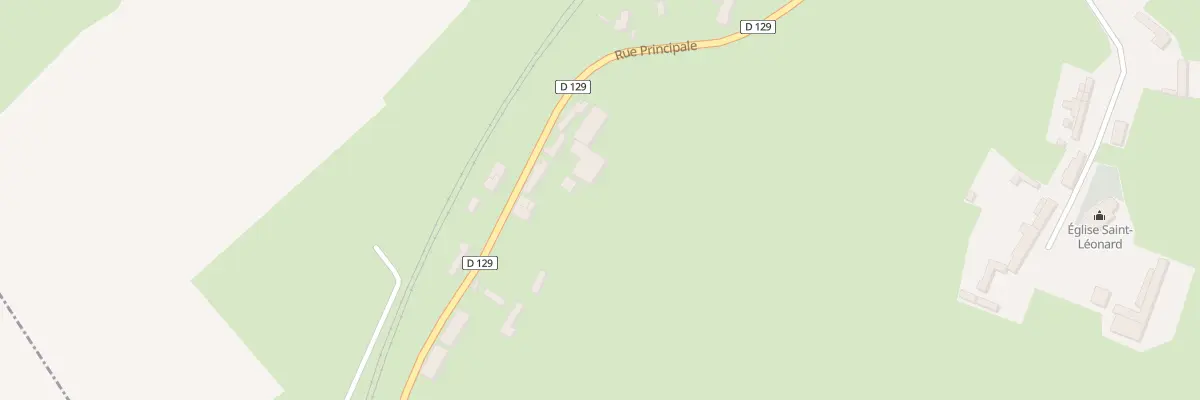 Plan du 286 Rue Principale à Haucourt