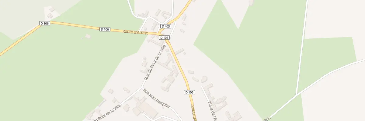 Plan du 1 Rue du Quesnoy à Mons-Boubert