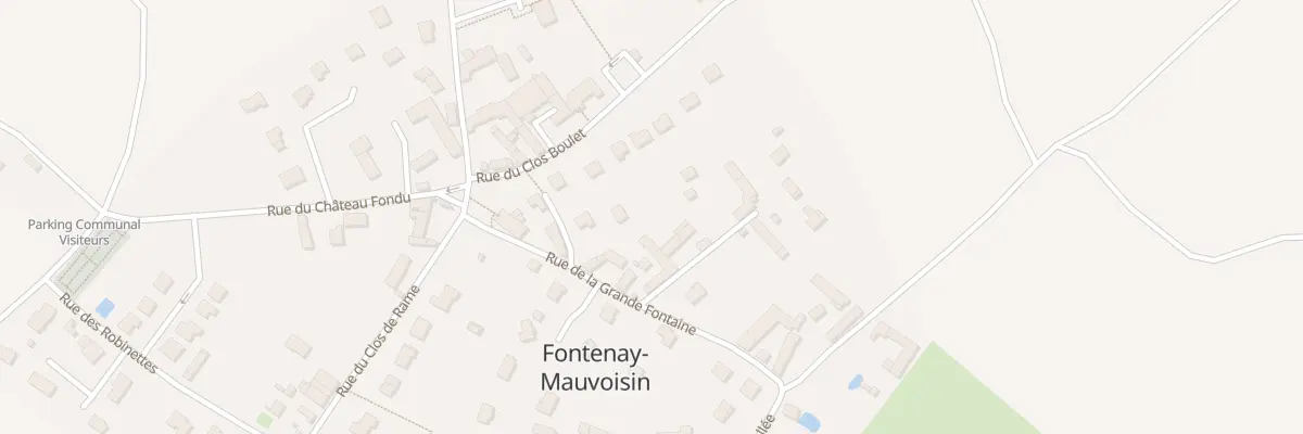 Plan du 4 Imp des Tilleuls à Fontenay-Mauvoisin