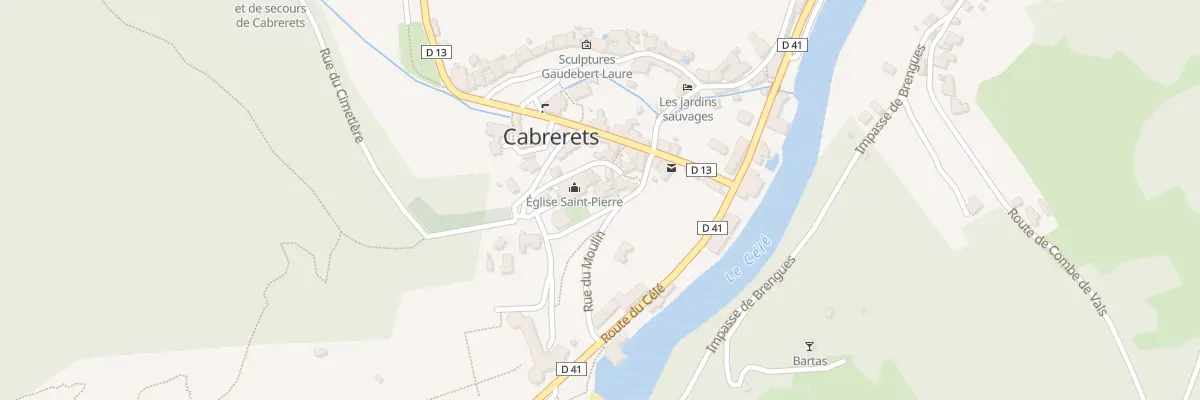 Plan du 5109 Le Barry à Cabrerets