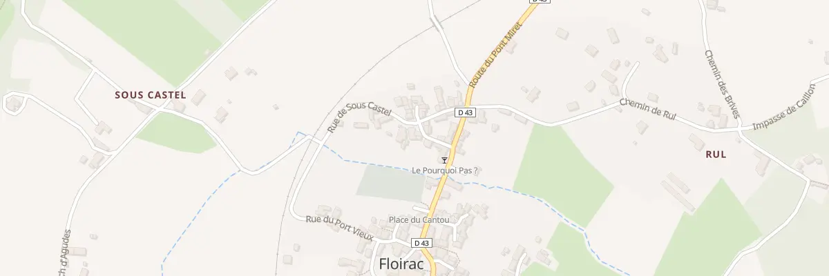 Plan du 5040 Le Barry à Floirac