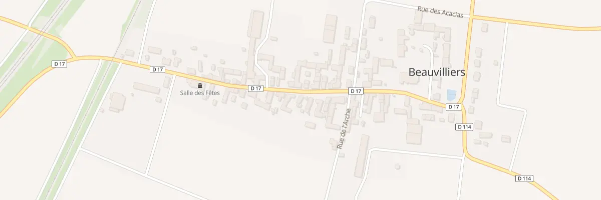 Plan du 24 Rue de Paris à Beauvilliers