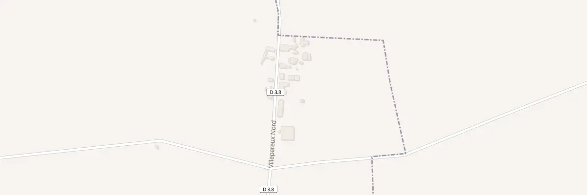Plan du 10 Villepereux Nord à Courbehaye