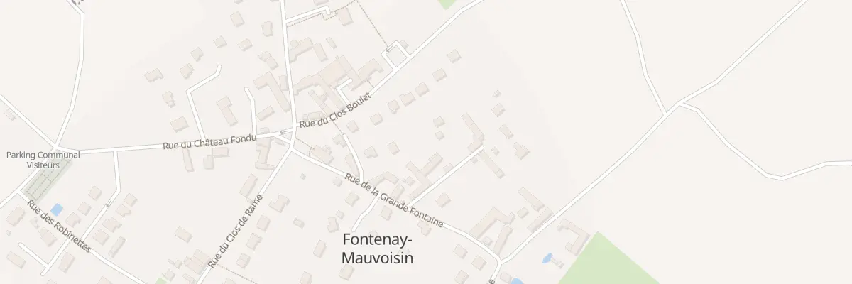 Plan du 6 Imp des Tilleuls à Fontenay-Mauvoisin