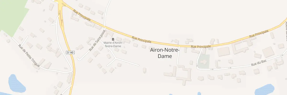 Plan du 14 Rue Principale à Airon-Notre-Dame