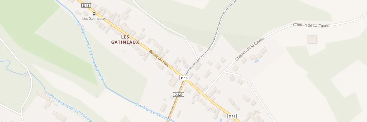 Plan du 4 Rte du Parc à Bailleau-Armenonville