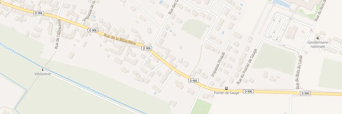 Plan du 71B Rue de la Billardière à Hanches