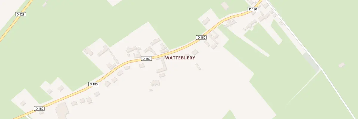 Plan du 19 Watteblery à Bouillancourt-en-Séry