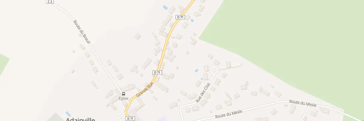 Plan du 12 Gr Grande Rue à Adainville