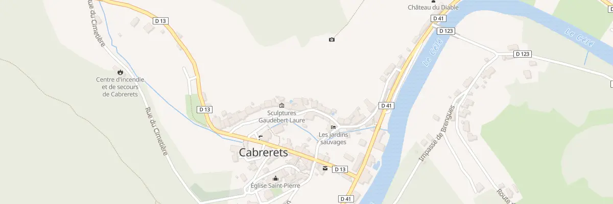 Plan du 5017 Le Communal à Cabrerets