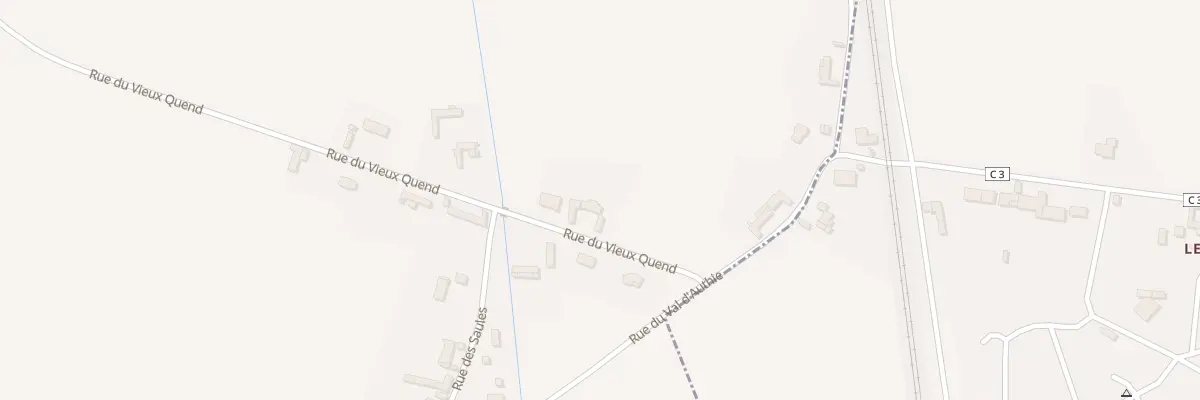 Plan du 5916 Rue du Vieux Quend à Quend