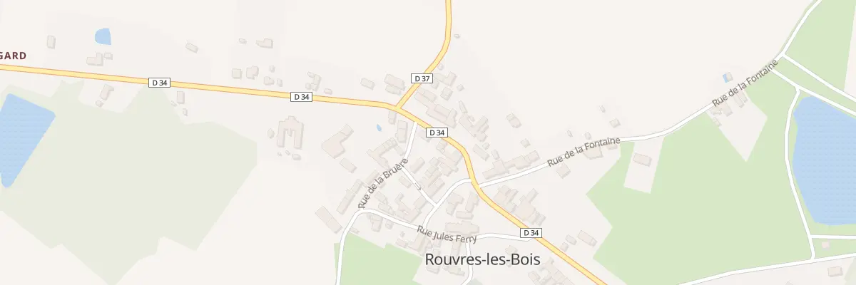 Plan du 5 Rue du Chanoine Berger à Rouvres-les-Bois