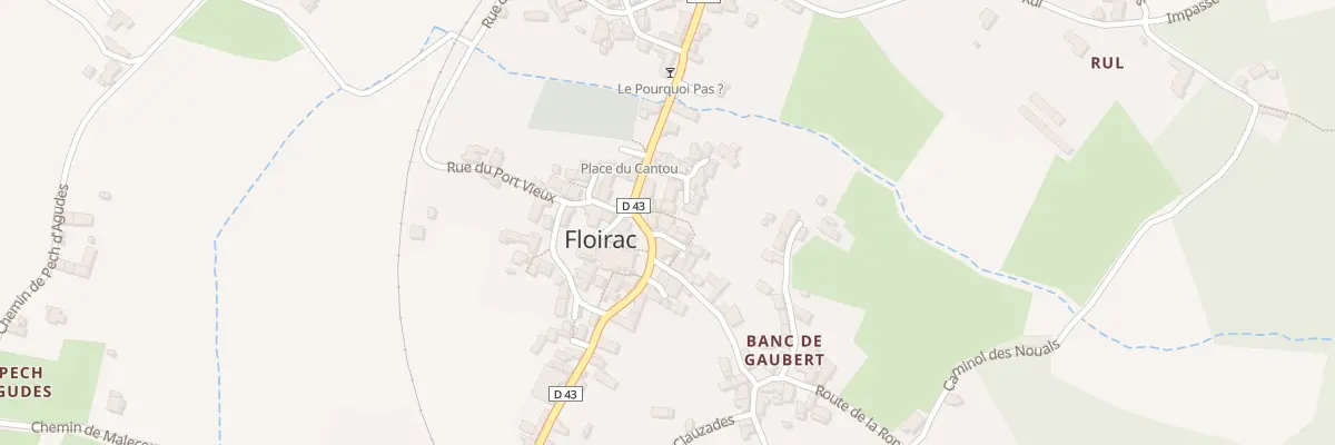 Plan du 1 Rue du Mazelier à Floirac