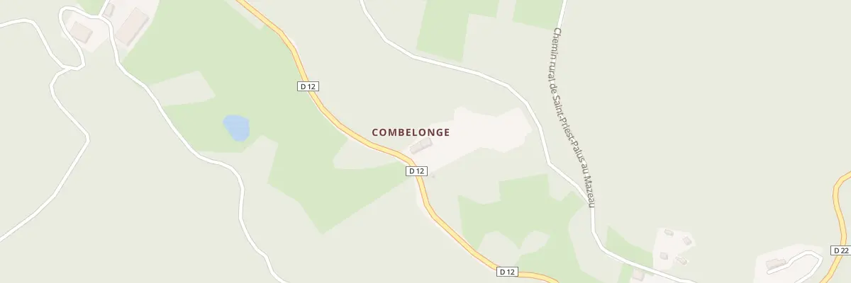 Plan du 5126 Combe Longue à Auriat