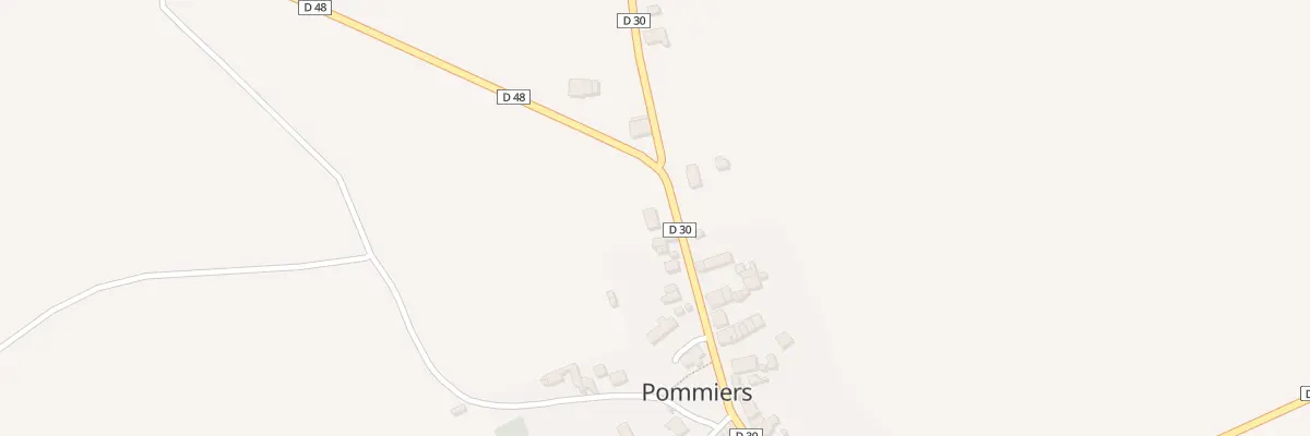 Plan du 1 Rue Grande à Pommiers