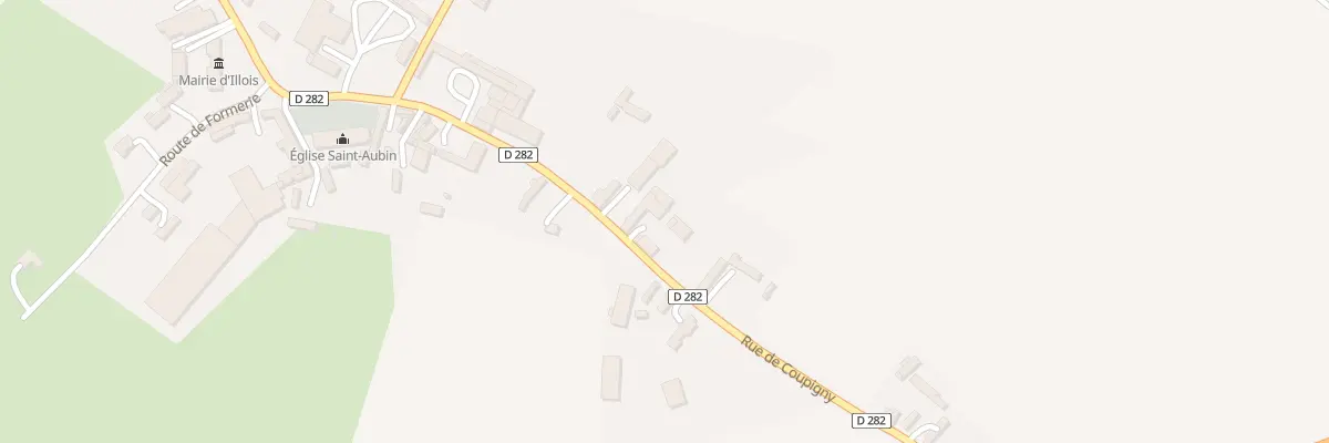 Plan du 14 Rte de Coupigny à Illois