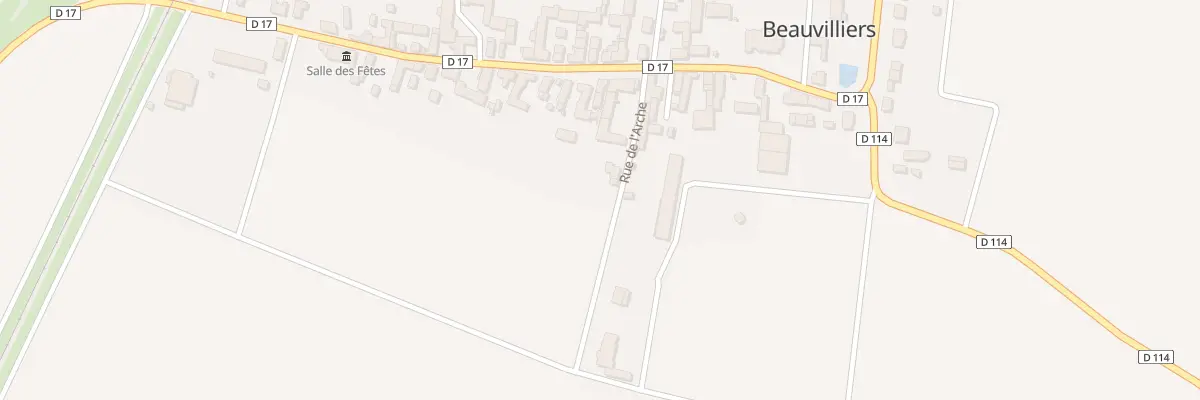 Plan du 12 Rue de l’Arche à Beauvilliers