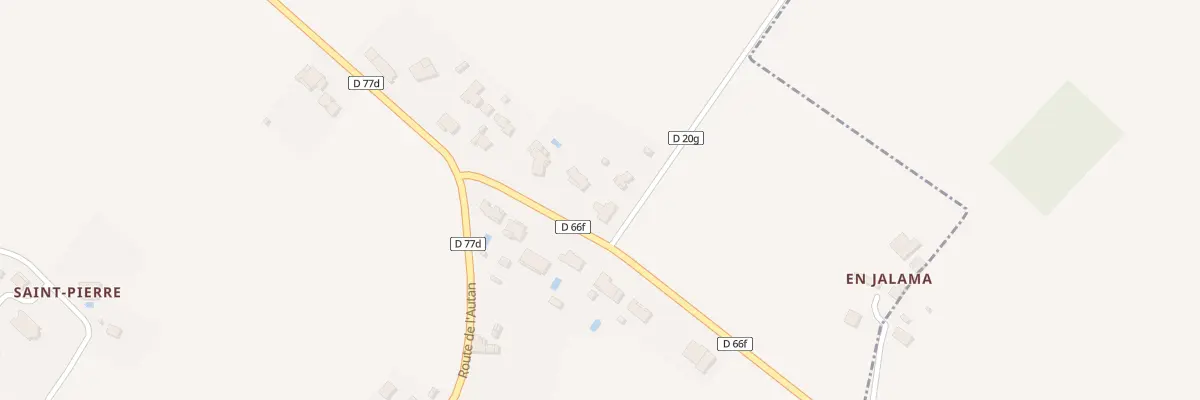 Plan du 530 Rte de Petrus - D 66 F à Saint-Pierre