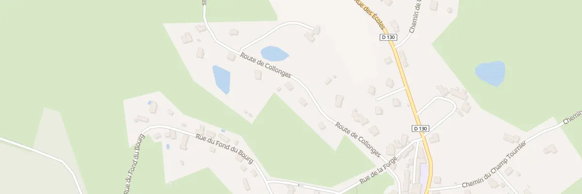 Plan du 7 Rte de Collonges à Saint-Mexant