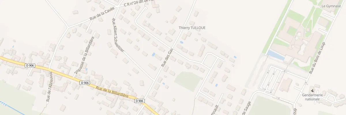 Plan du 2 Rue de l’Ayé à Hanches