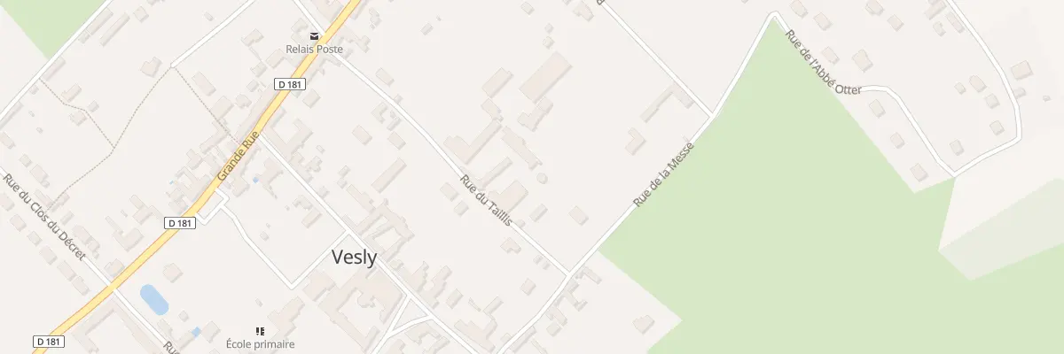 Plan du 5 Rue du Taillis à Vesly