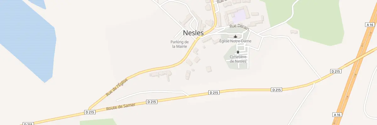 Plan du 8 Rue de l’Eglise à Nesles