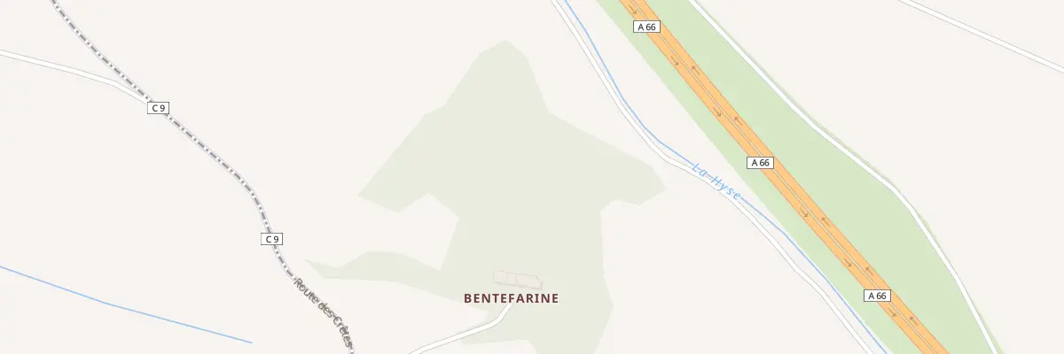 Plan du 116A Bentefarine à Gibel