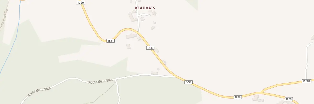 Plan du 5098 Beauvais à Sussac
